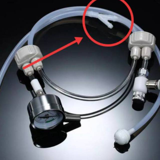 Konektor y keni y konektor co2 y konektor selang co2 DIY Aquascape Aquarium