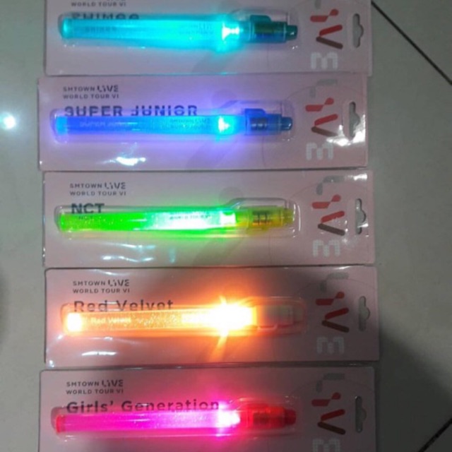 PENSTICK SMTOWN ( TVQX SJ SNSD SHINEE EXO REDVELVET NCT )