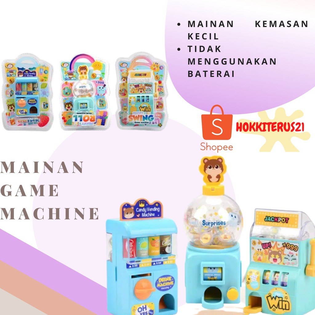 hokkiterus21 Mainan mesin minuman anak Mini drink machine