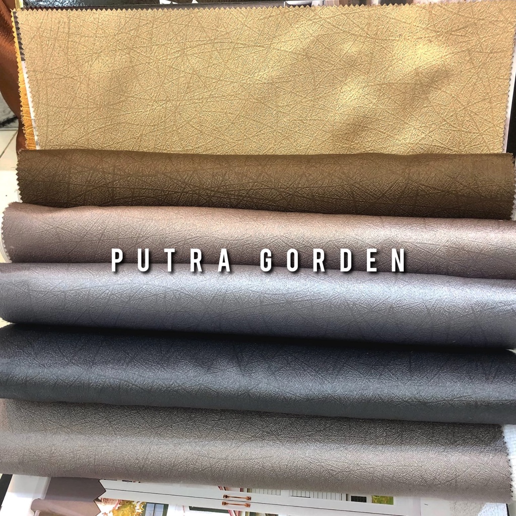 Kain Gorden Meteran Bahan Safron Bidang 2,80 Meter | Kain Gorden Safron Blackout Polos ( Bahan Kain 