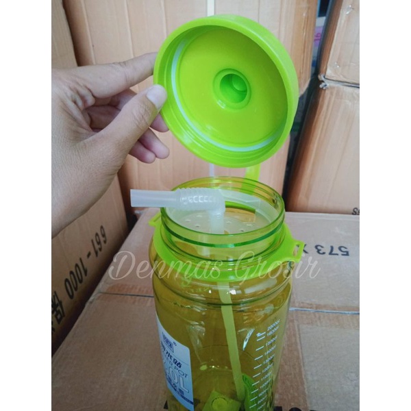 (MURAH  )BOTOL MINUM SELIYA 2 LITER / BOTOL ENJOY LIFE SPORT/BOTOL VIRAL JUMBO