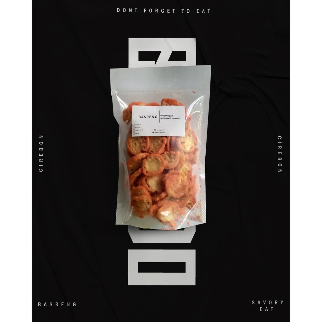 

BASRENG BALADO KEMASAN POUCH/GURIH/ENAK/100gr