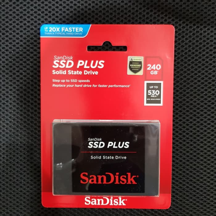 Sandisk SSD 240gb plus