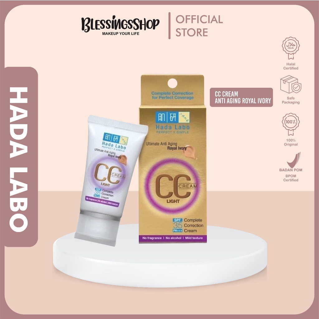 HADA LABO CC Cream Anti Aging Royal Ivory
