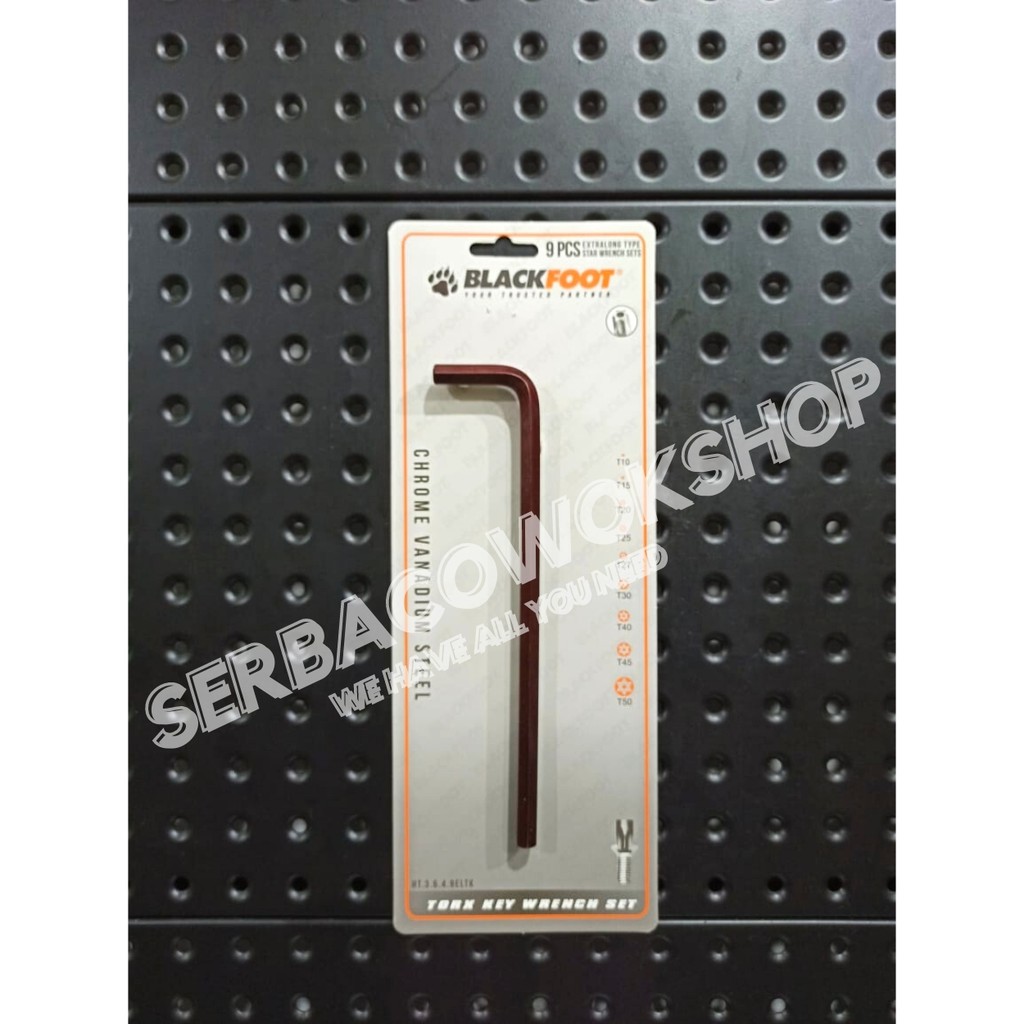 Blackfoot Kunci L Satuan Extra Long No 8 Mm Flat Hex Key Satuan S2 Material Termurah Berkualitas