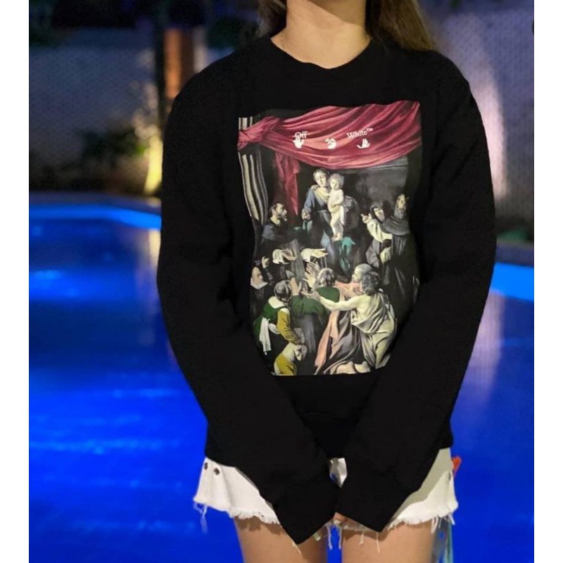 CREWNECK OFF WHITE VIRGIL ABLOH NEW