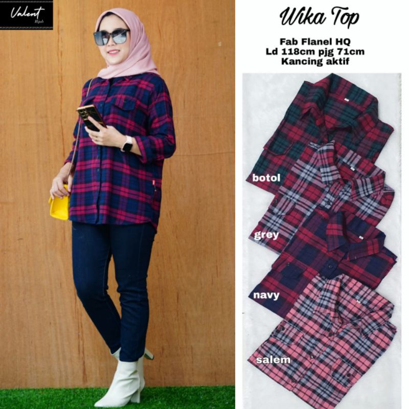 Wika Top/Baju Atasan Wanita