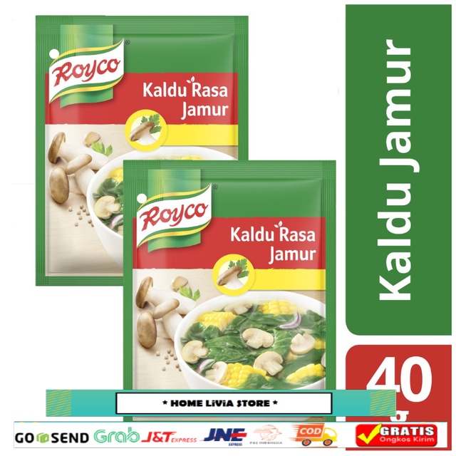 

Royco Bumbu Kaldu Jamur 2 x 40 gr