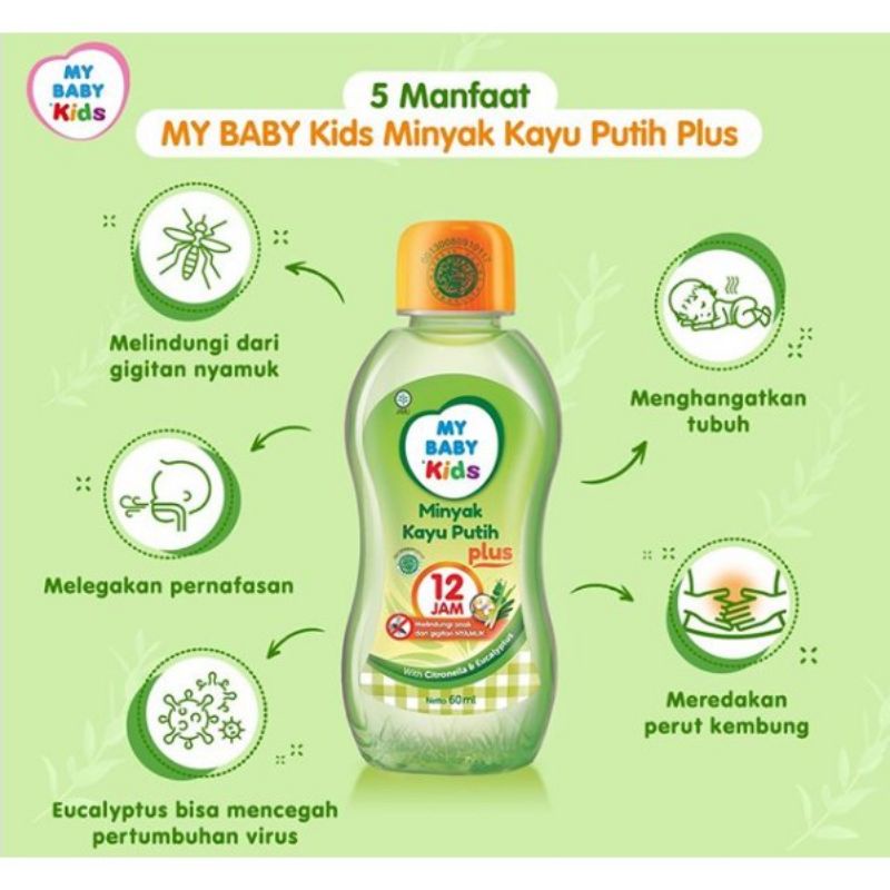 My Baby Kids Minyak Kayu Putih 60ml/150ml