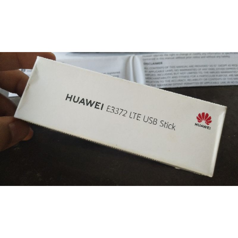 HUAWEI E3372 LTE USB STICK + 2 ANTENA