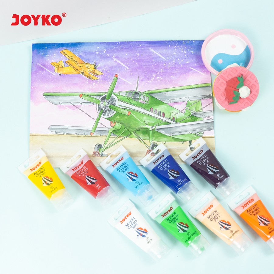 Acrylic Color Cat Akrilik Joyko Tube ACC-30ML 30 ml