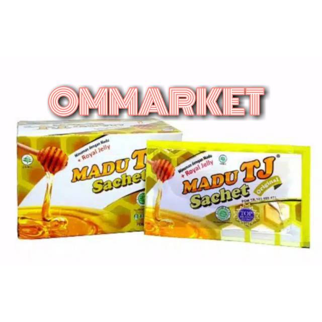 

Madu TJ sachet box 12 sachet @20gr - madu TJ strawberry - jeruk - original - panas dalam