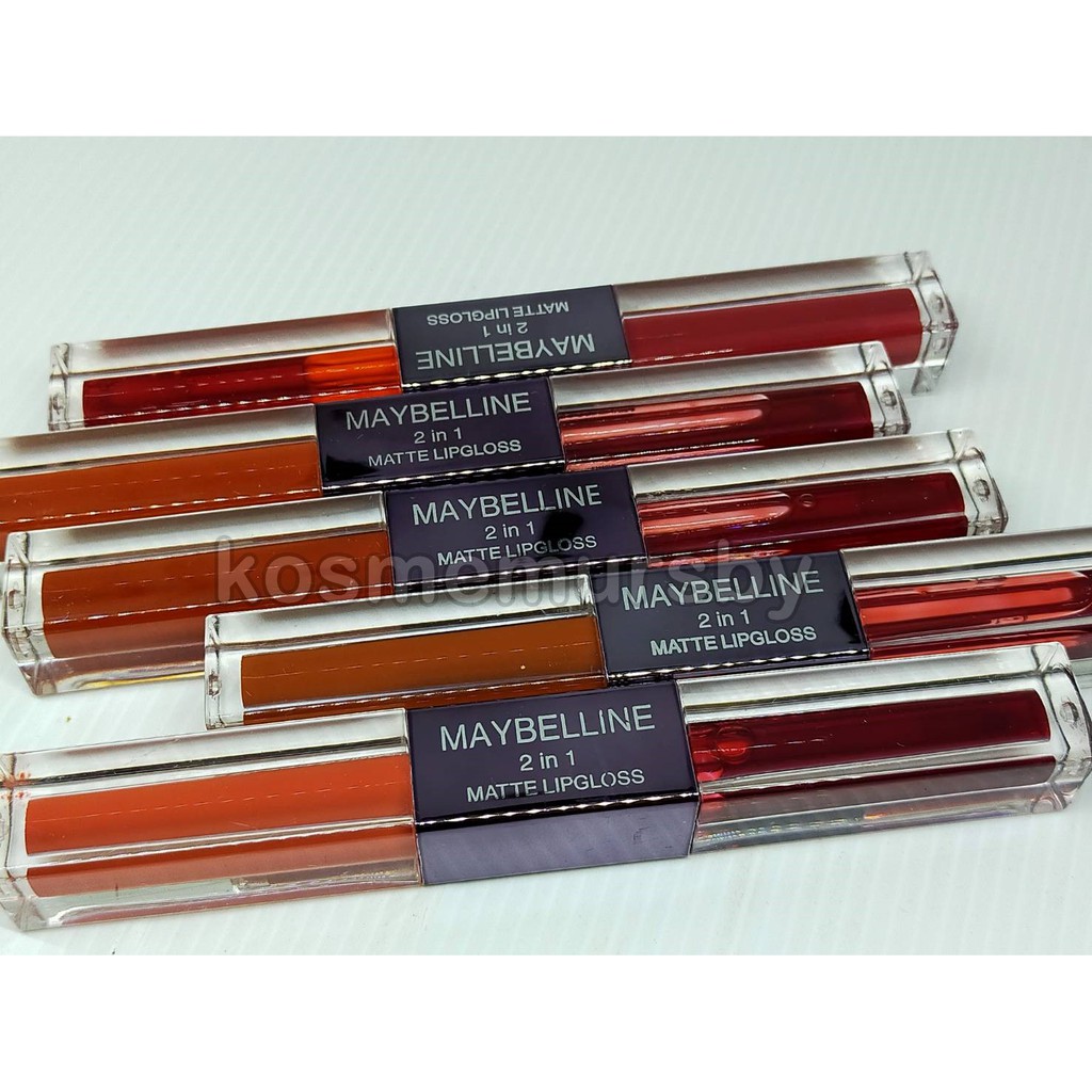 (ECER) LIPGLOSS MAYBELLINE 2IN1 ZG-0021