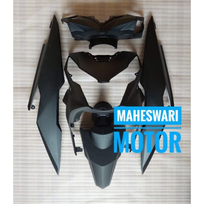 Paketan full set body halus lengkap Beat Street Eco digital esp Fi tahun 2017 2018 2019 Hitam Doff o