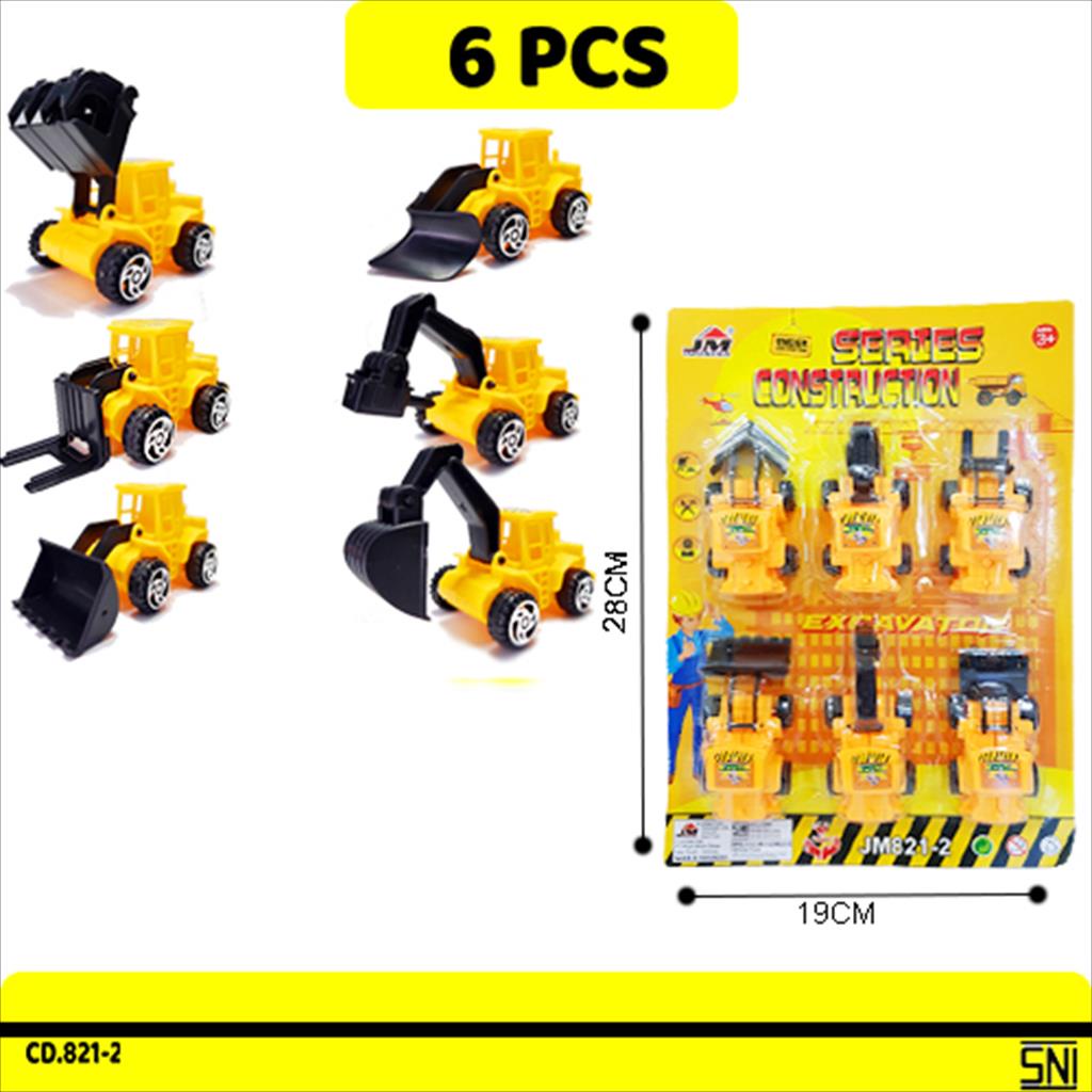 Mainan Anak Truk Pasir/ Truck Construction Toys /Mainan Truk Kontruksi/ Mobil Kontruksi JM