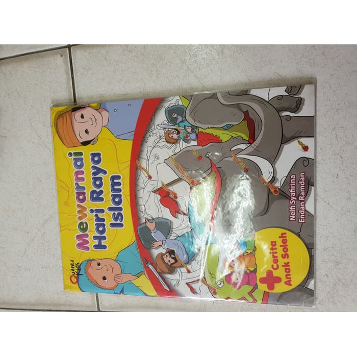 Quanta kids Mewarnai Hari Raya Islam + cerita Anak Soleh Nelfi Syafrin