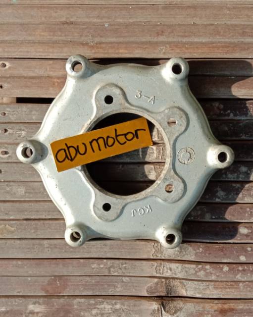 Breket bracket dudukan pangkon adaptor piringan cakram depan Honda Megapro Primus Megapro lama GL