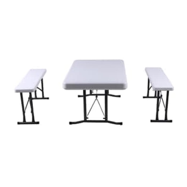 Krisbow Set Meja & Bangku Bench Lipat