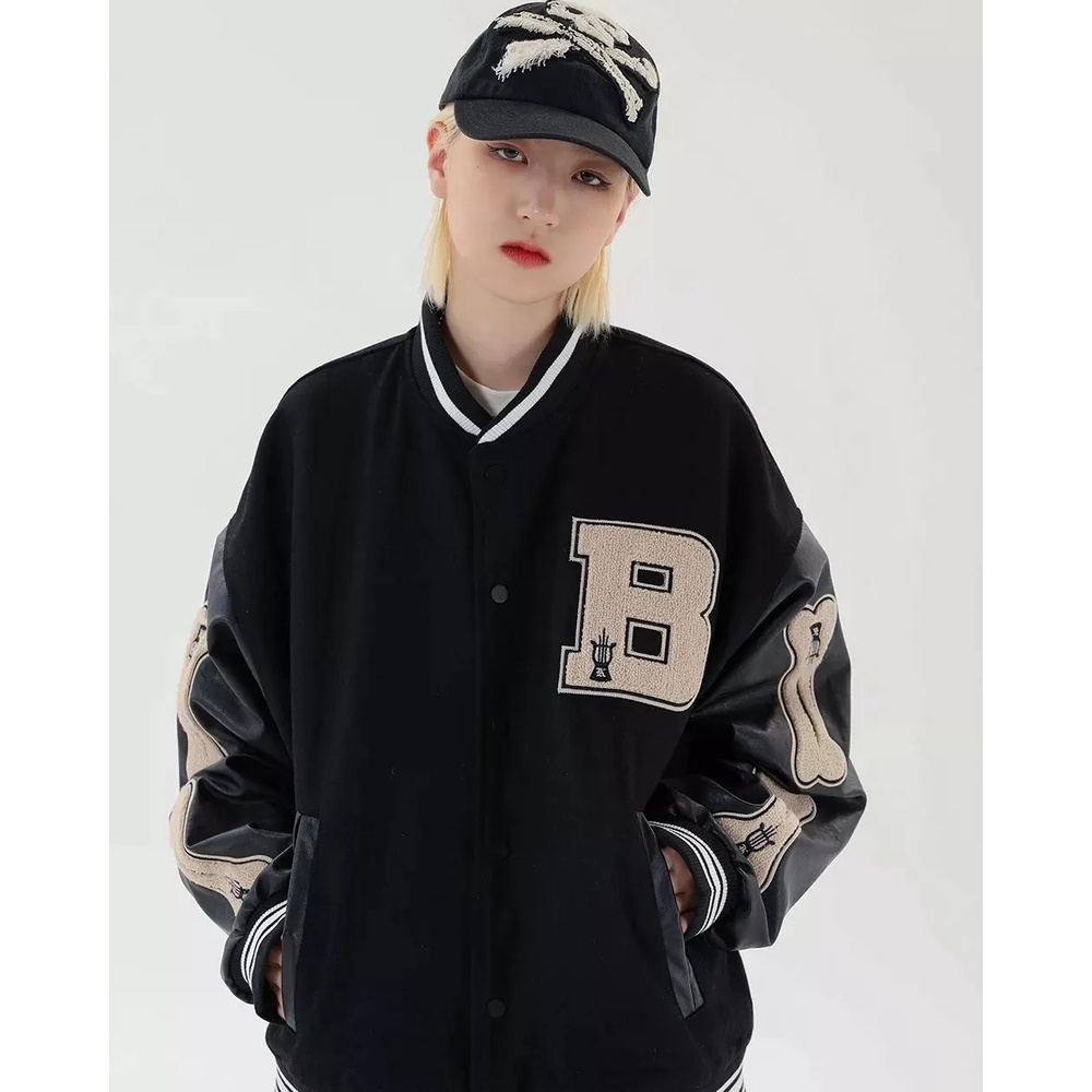 Brested Jaket baseball / baseball jacket / baseball jaket / baseball jacket pria / baseball jacket w