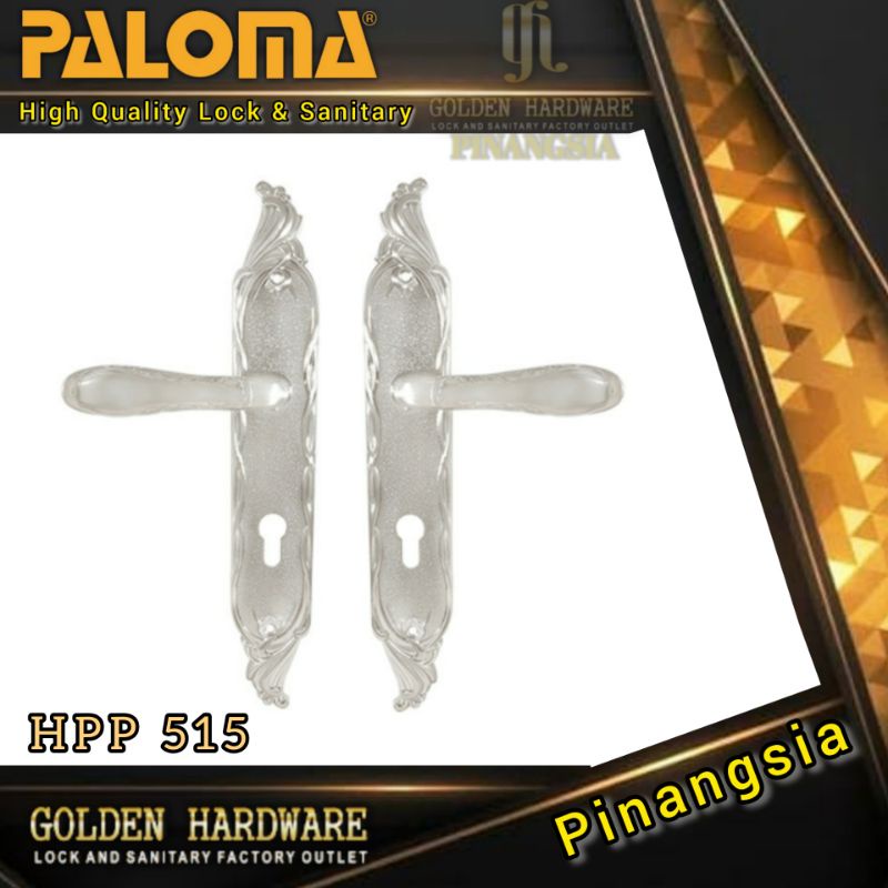 PALOMA Handle Pintu Plat Gagang Pintu Pegangan Pintu Handle Roses HPP 515