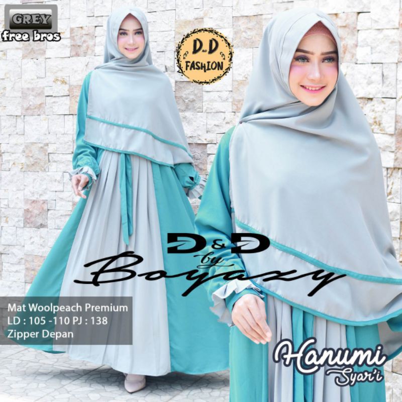 Hanumi Syar'i By D&D FASHION