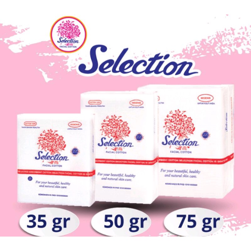 KAPAS KECANTIKAN KOSMETIK SELECTION 35GR