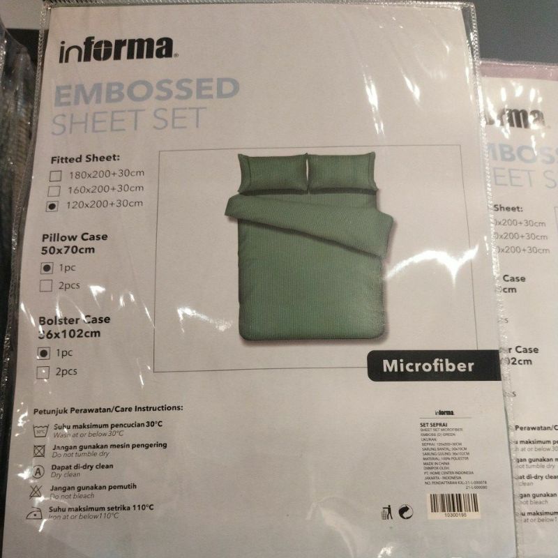 INFORMA SPREI EMBOSSED