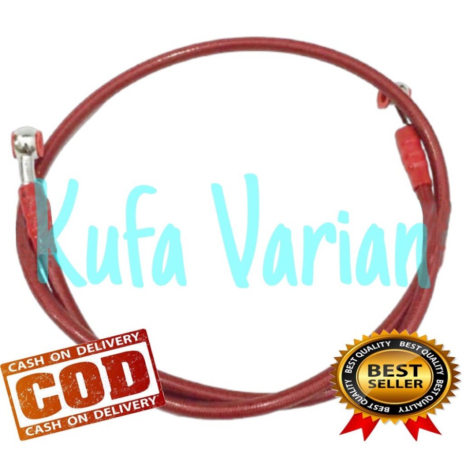 promo discount Kabel Selang REM depan Warna Depan Motor Ukuran 100 cm / 1 meter 60cm 0,6m meter 1.3meter 130cm Import Berkualitas HONDA YAMAHA SUZUKI KAWASAKI vario beat mio supra kharisma revo vega jupiter satria fu mx m3 fino genio click dll