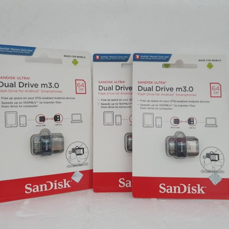 Sandisk 64 GB Flashdisk OTG
