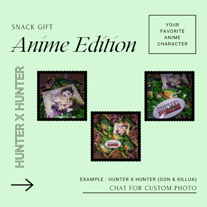 

Snack Gift - KPop/Anime/Custom photo (Snack Bouquet)