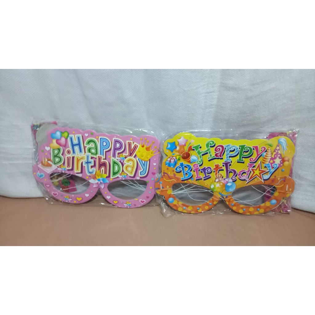 Topeng Kertas Ultah Serbaguna 1 lembar Seribu READY STOCK Murah READY STOCK