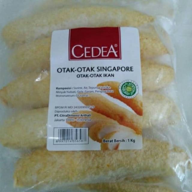 

Cedea otak otak singapore 1 kg