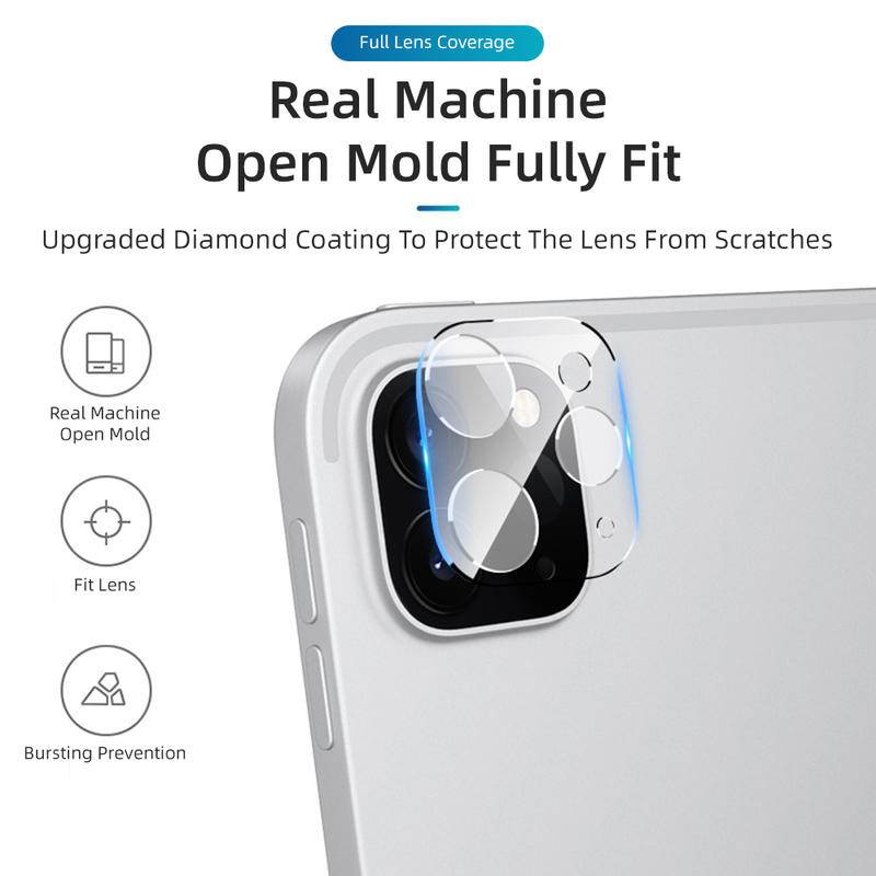 Danycase Tempered Glass Pelindung Lensa Kamera Belakang iPad Pro 11 12.9 &quot;2021
