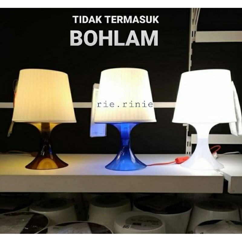 KRO Lampu tidur IKEA  LAMP LAMPAN ANEKA WARNA Shopee 