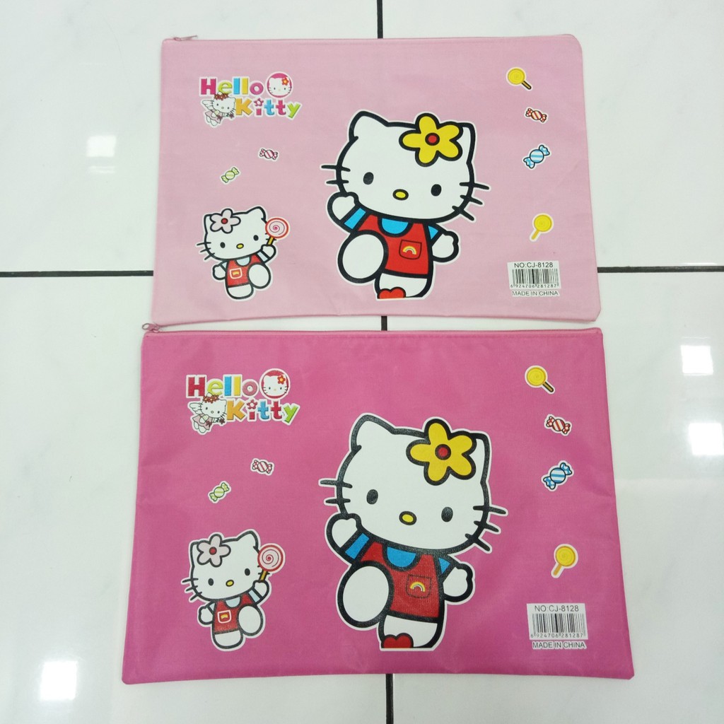 

Map Zipper Buku Pelajaran F4 Karakter Hello Kitty A-286