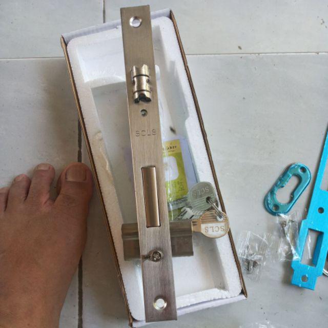 Eelic Lob-sclassic Lock Body Body Kunci Pintu Pelor Body Kunci Pintu Dorong Body Kunci Pintu