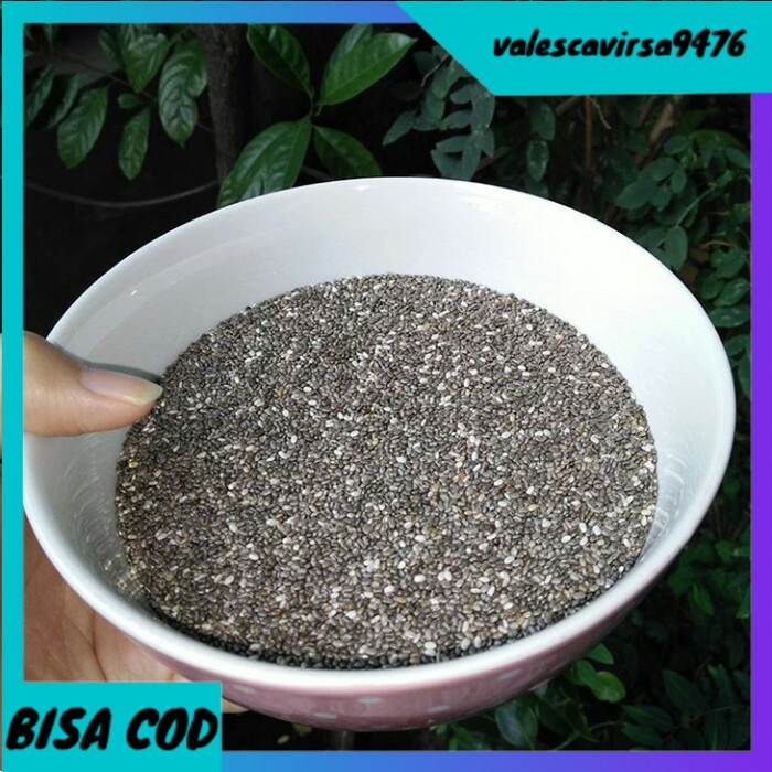 

⭐BISA COD⭐ BPOM Neo Oliva Organic Chia Seeds MEXICO 1000gr