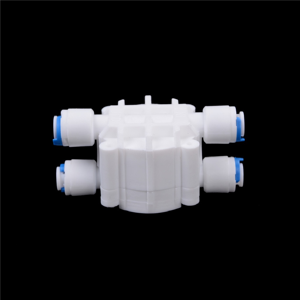 Gongjing1 Katup Auto Shut Off Port 4 Arah 1 / 4 &quot;Untuk Sistem Filter Air RO Reverse Osmosis