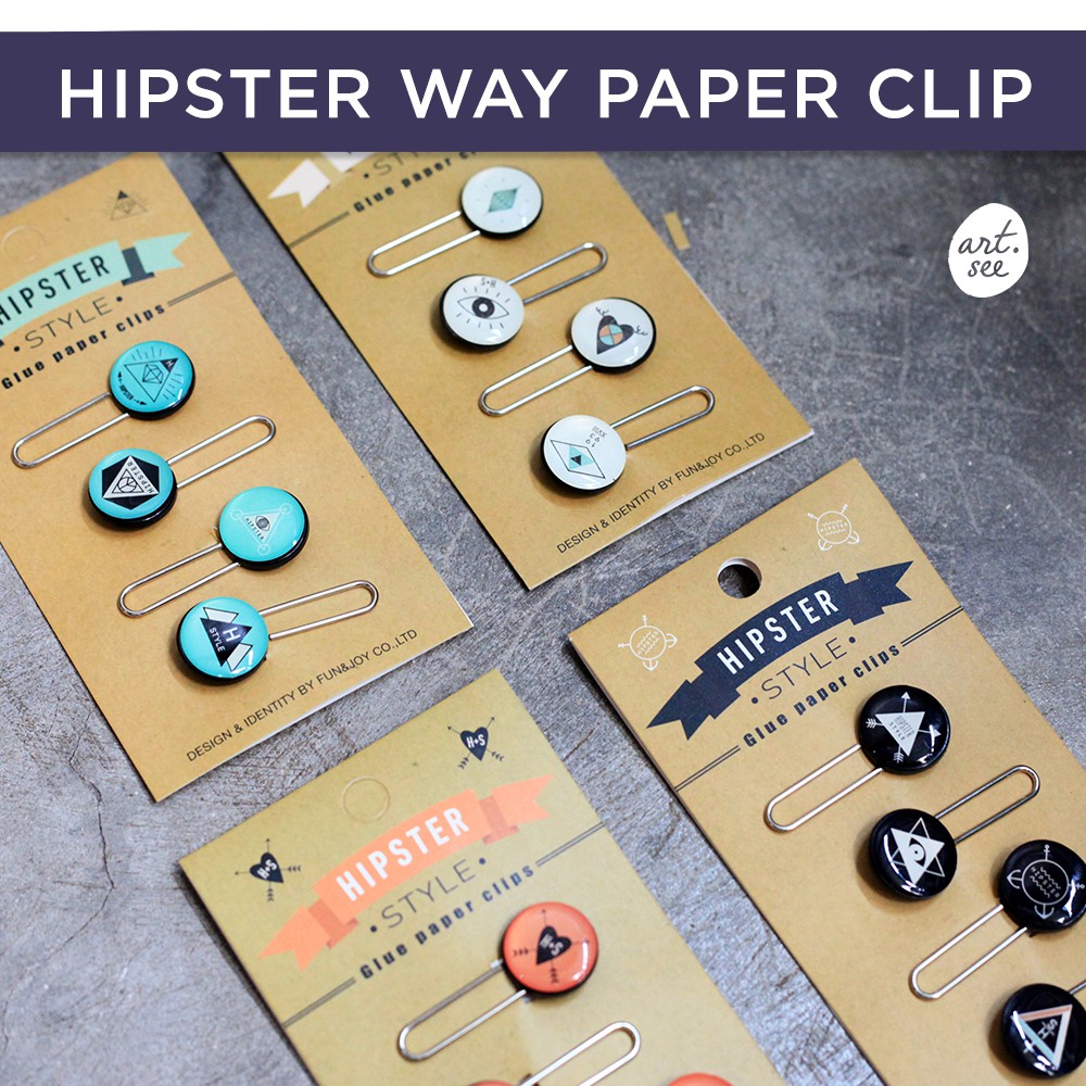 

Hipster Way Paper Clip