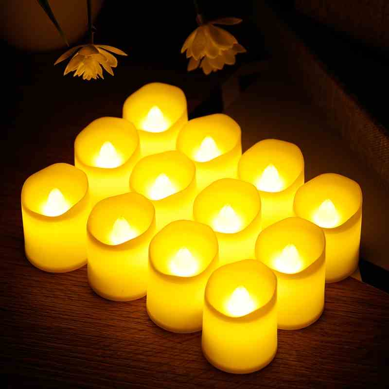 Flameless Candles / Electronic LED Candle Lamp / Fake Candle Wedding Party /  Battery Operated  Fake Candles Decorative Light