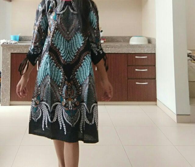 Maura Couple - Sania Ruffle Batik Couple Ori Ndoro Jowi Garansi Termurah Shopee -  Batik Modern Solo