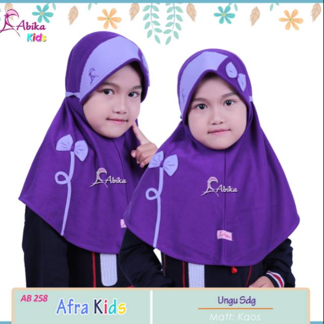 Jilbab anak Abika Afra kids