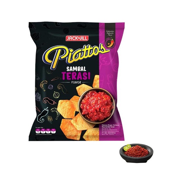 SNACK KENTANG/ PIATTOS / RASA SAMBAL GEPREK / SAMBAL MATAH / SAMBAL TERASI / SAMBAL JAWARA