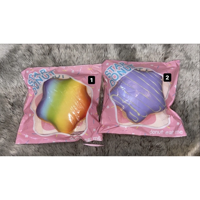 squishy star donut