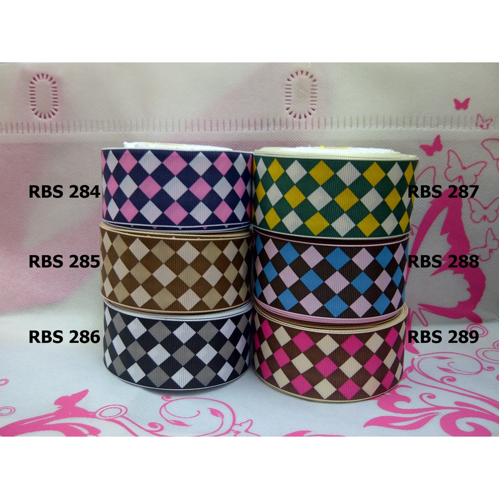 

[10 YARD] PITA GROSGRAIN MOTIF SALE RBS 284,285,286,287,288,289
