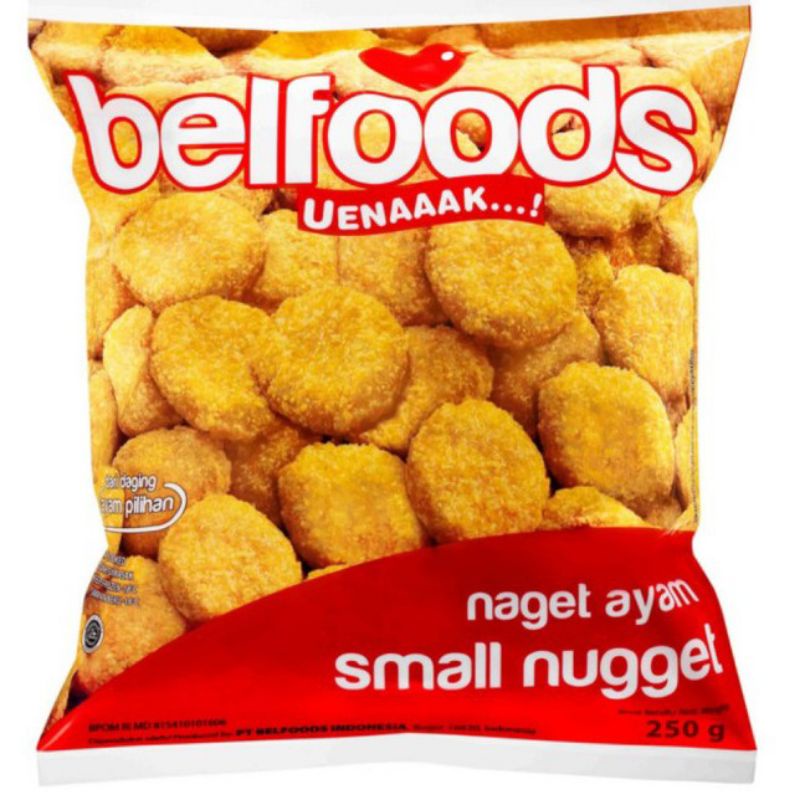 

BELFOODS UENAAAK CHICKEN NUGGET COIN, STICK, S 250gr - FROZEN FOOD