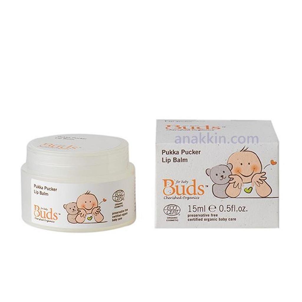 Buds Cherished Pukka Lip Balm 15ml