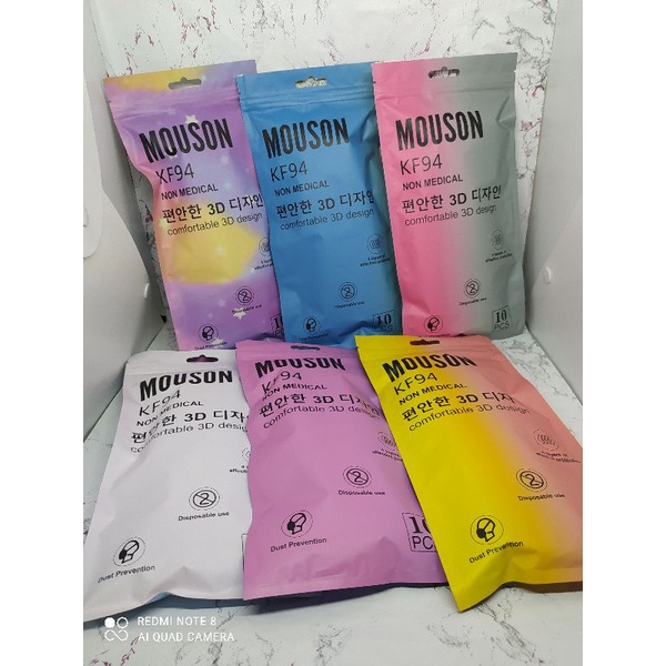 MASKER KF94 MOUSON GALAXY ISI 10PCS