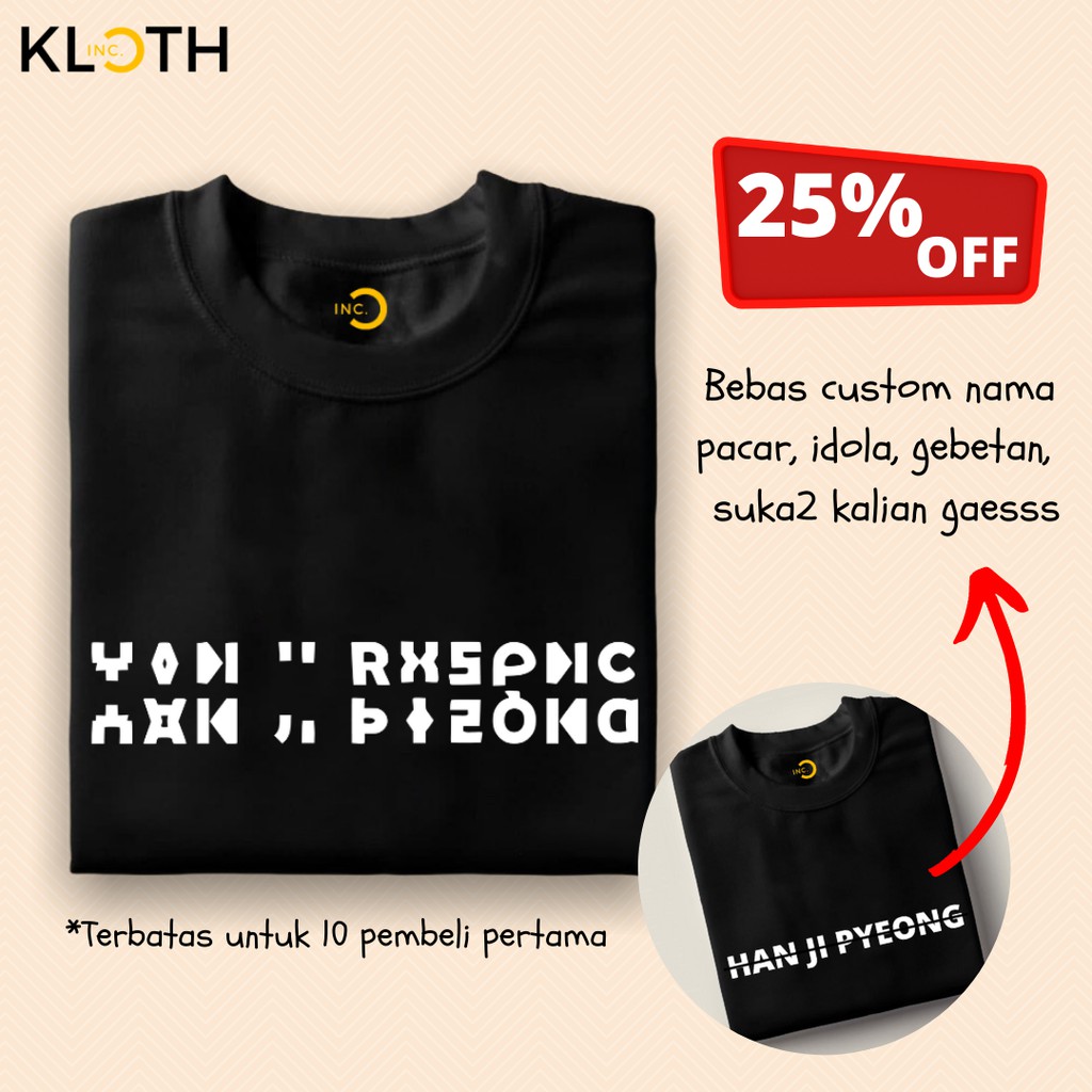 Kaos Custom Anti Bucin / Kaos Ilusi Viral Tiktok Cotton Combed 24s Bisa Upgrade Lengan Panjang