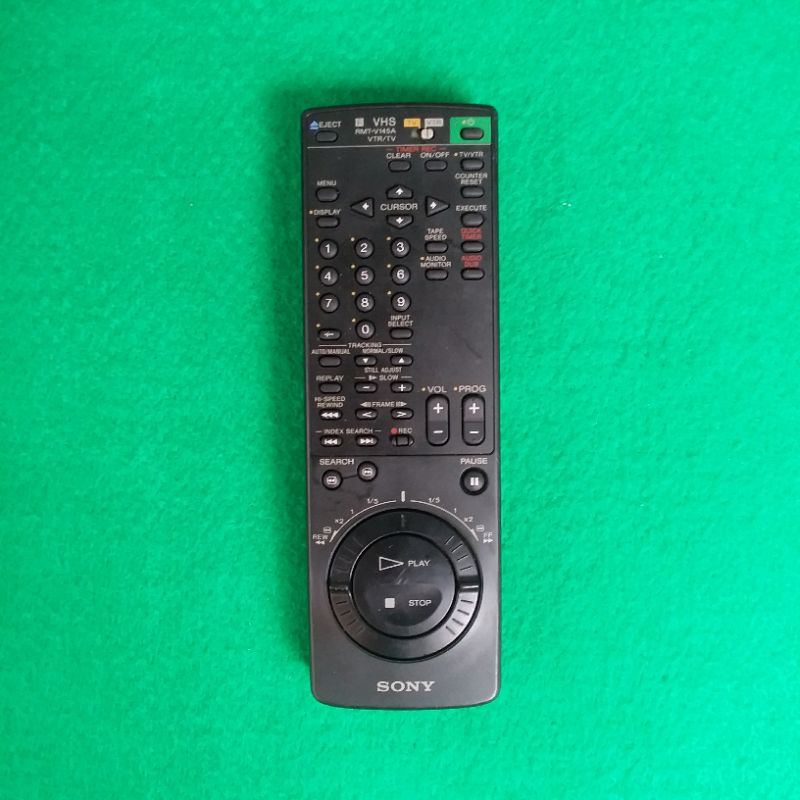 REMOTE VHS SONY SERI RMT-V145A ORIGINAL